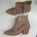 Kaanas  Women’s Molinara Snake Texan Bootie Size 6 Photo 0