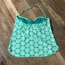 Stylus Green White Swim Suit Bathing Suit Tankini Top Size L Size L Photo 1