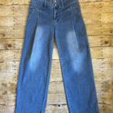 Bohme NWT  Vera Wide Leg Light Wash Jeans Photo 3