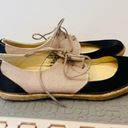 Seavees  shoes black tan womans tie oxford style size 7 Photo 5