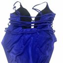 Urban Outfitters  Out From Under Tied Up In Knots Swimsuit Blue Size M NWOT Photo 3