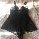 DKNY Superior Lace Romper Black DK6009  M NWT Photo 2