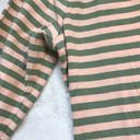 Matilda Jane  Off The‎ Grid Long Sleeve Tunic Top Pink Green Stripes Women's M Photo 4