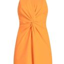 Cinq à Sept NEW  Sleeveless McKenna Dress Clementine Orange Photo 2