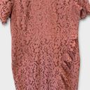 Rachel Parcell  Ruffle Front Lace Sheath Dress (L) Photo 0
