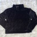 Planet Gold COPY -  Black Fur Long Sleeve Sweater Photo 0