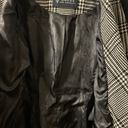 GUESS Glen Plaid Detail Skirt Wool Blend Coat Photo 5