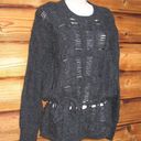 BCBGMAXAZRIA NWOT  Gray Alpaca Blend Sweater Photo 3