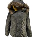 Gallery Giacca  Puffer Jacket Parka Coat Faux Fur Hoodie Winter Jacket M Photo 0