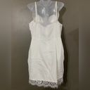 Missguided Women’s White Lace Dress Photo 1