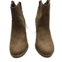 American Eagle  Tan Cowboy Style Booties - size 6 Photo 2