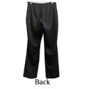 Brooks Brothers 346  Caroline Fit Black Wool Pant Size 8 Petite Photo 2