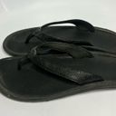 Olukai  black flip flops women’s size 7 Photo 3