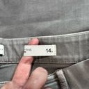 J.Jill  Denim Gray High Rise Cropped Jeans Sz 14 Photo 3