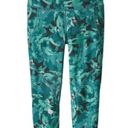 Patagonia  Centered Leggings Tasmanian Teal Size Medium LIKE NEW Photo 2