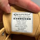 Superga Unisex  Golden Canvas Platform sneaker Photo 4