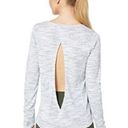 Marmot  Taylor Canyon Long Sleeve in Heather Grey White Open Back Shirt Small Photo 1