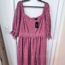 City Chic  GISELLE SQUARE NECK LACE DRESS WOMENS SZ 18 NEW Photo 0