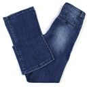 Krass&co NEW Melly& Womens M 27 Waist Wide Flare Leg Jeans Dark Wash Mid Rise Stretch Photo 12