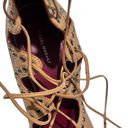 Isabel Marant  Lelie Ghillies Leather Lace-Up Sandals in Taupe size 39 US 8 Photo 11