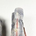 Madewell  Corduroy Classic Ex-Boyfriend Plaid Long Sleeve Shirt, Size Small Photo 8