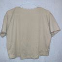 Nike Air Beige Short Sleeve Athletic Running Crop Top size small Photo 4