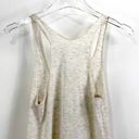 American Apparel  Cream Scoop Neck Sleeveless Graphic Tank Top Photo 7