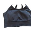 Zella  Women's Medium Black Padded Criss Cross Adjustable Strap Clasp Sports Bra Photo 1