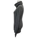 Lululemon  100% Merino Wool Turtleneck Kangaroo Pocket Thumbholes Gray size 6 Photo 5