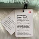 Lululemon Wool Blend Square Scarf DELM Nwt Photo 1