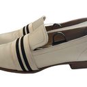 Rag and Bone  Leather Loafers Women's 40/10 White Black Slip On Photo 2