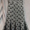 Candalite Candle light large, long, black sleeveless dress, black lace and silver glitter Photo 0