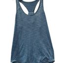 Lululemon  Women's Essential Tank Heathered Brilliant Blue Sz 8 Photo 2