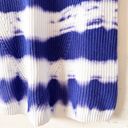 Joseph A . Women’s PM Blue & White Tie-Dye Knit Tank Top Photo 3