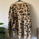 Vestidos Tan Black Cheetah Print V Neck Cardigan size S Photo 1