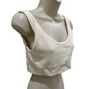 ZARA  Cream Cropped Tank Bra Top Photo 2