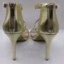 Kelly & Katie strappy gold heels Photo 7