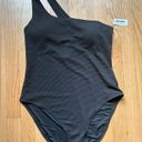 Old Navy NWT  Pucker One Shoulder Black Swimsuit Size Large XL Photo 1