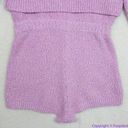 Free People NEW  100% cotton Declan Romper Sweater Set purple, size S Photo 7