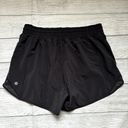 Lululemon  Hotty Hot Black Short High-Rise Long 4" Women Size 8 Photo 4