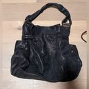 B.Makowsky leather hobo bag Black Photo 4