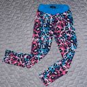 Lucky and Blessed  Leopard Multi-Color leggings size Small workout activewear pants Photo 7