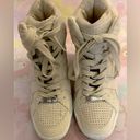 Coach Alexis Suede beige hightop sneakers (NEW) 8.5-9 Photo 1