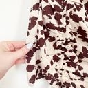 Urban Outfitters NWT  Cow Print Ruched Mini Skirt Size 6 Photo 7