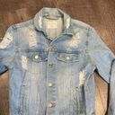 Love Tree  distressed denim jacket Photo 1