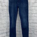 Lee skinny leg mid rise fit dream jeans blue sz 4 women Photo 0