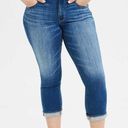 American Eagle AE Ne(x)t Level Artist Crop Jean Size 24 Long NWT Photo 0