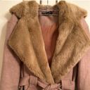 For Love & Lemons  Faux Fur Camel Wool Blend Ella Coat Photo 1