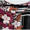 Zac and Rachel  Abstract Floral Fringe Tank Top Sz M Women’s Hawaiian Photo 10