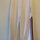 Tommy Hilfiger  Sport Runway Snap Off Classic Logo Colors White Sweat Pants Photo 4